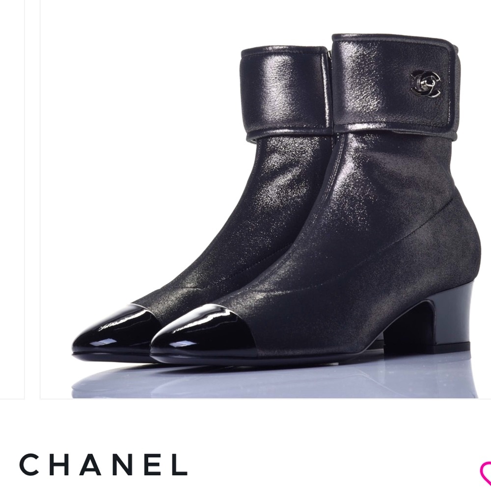 Authentic Chanel Booties